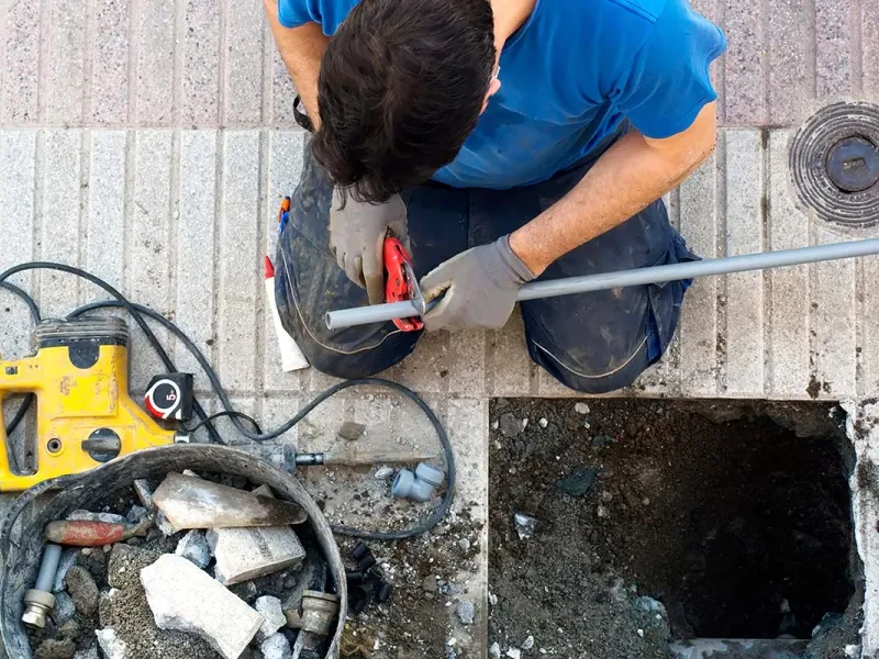 Outdoor plumbing
